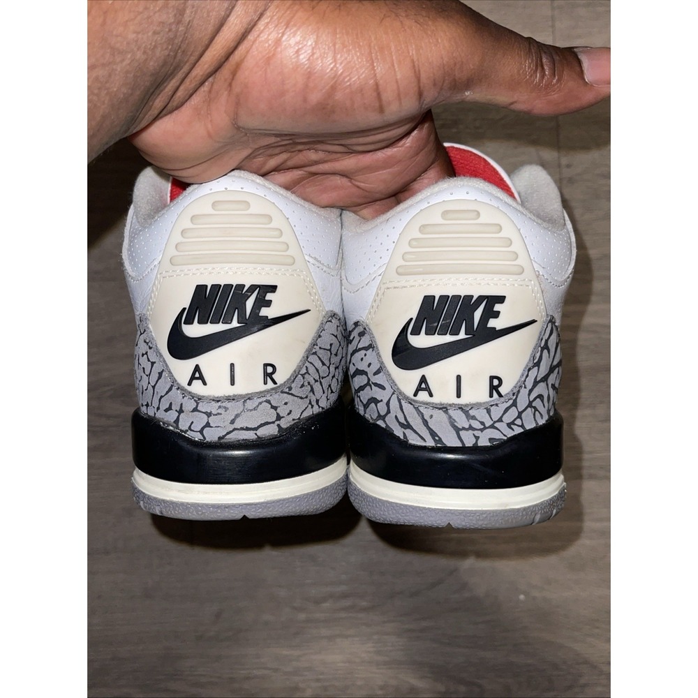Size 5 (GS) - Jordan 3 Retro Mid White Cement Reimagined DM0967-100 - Picture 5 of 8